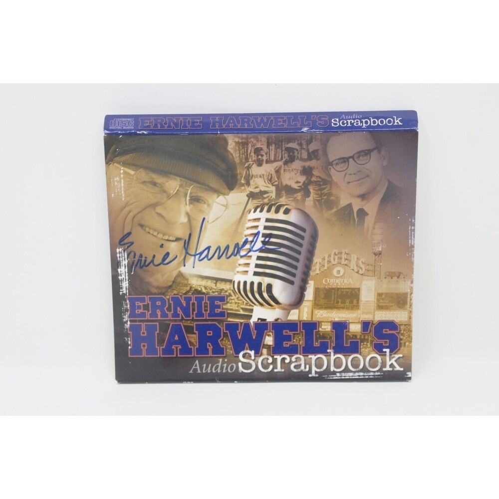 Ernie Harwell's Audio Scrapbook by Ernie Harwell (2006, CD) SIGNED